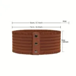 Women's Wide Belt Stretchy Dress Belts - Bilde 9