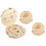 Wooden Storage Keepsake Box For Baby Teeth - Image 4