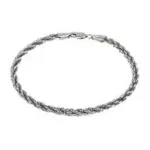 Yellow Gold Cuban, Mariner, Figaro, or Rope Bracelet Gold Filled High Polish Finish - Bilde 6