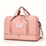 Luxurious Oversized Duffel Bag - Stylish & Durable with Waterproof Compartment, Multi-Functional Carry - Bilde 10