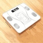 Premium Digital Body Weight & Fat Scale - High-Accuracy Measurement of Weight, Body Fat, Muscle Mass, Bone Density, and Water Percentage at Home - Easy-to-Use, Auto-Calibration, and Large LCD Display - Image 2